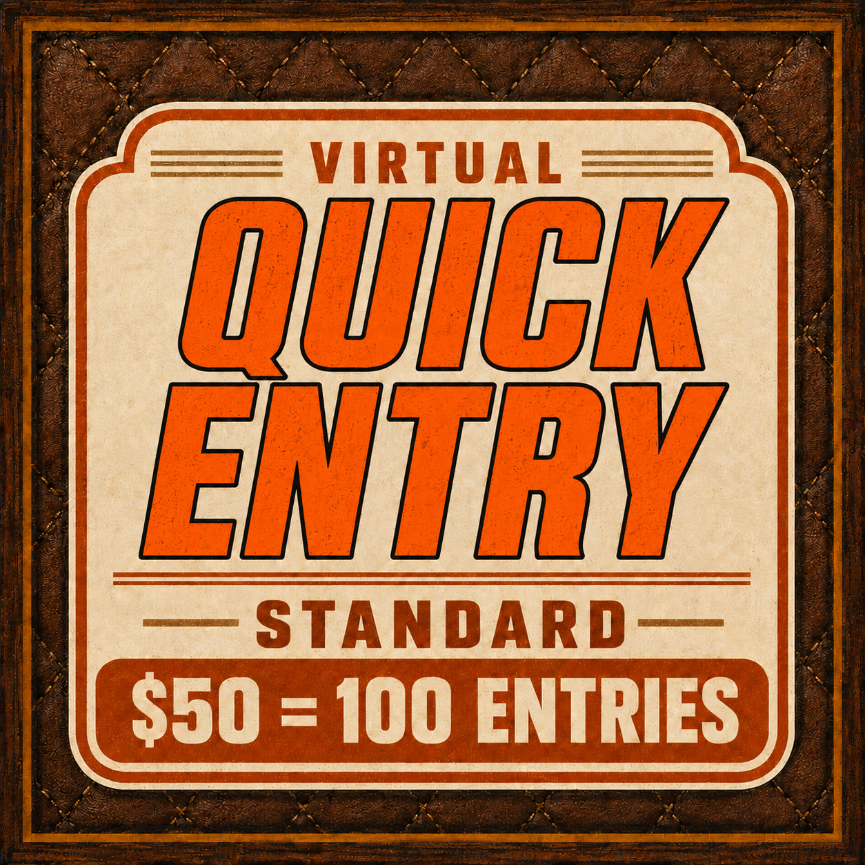 Virtual Entry Standard ๐ 100 Entries