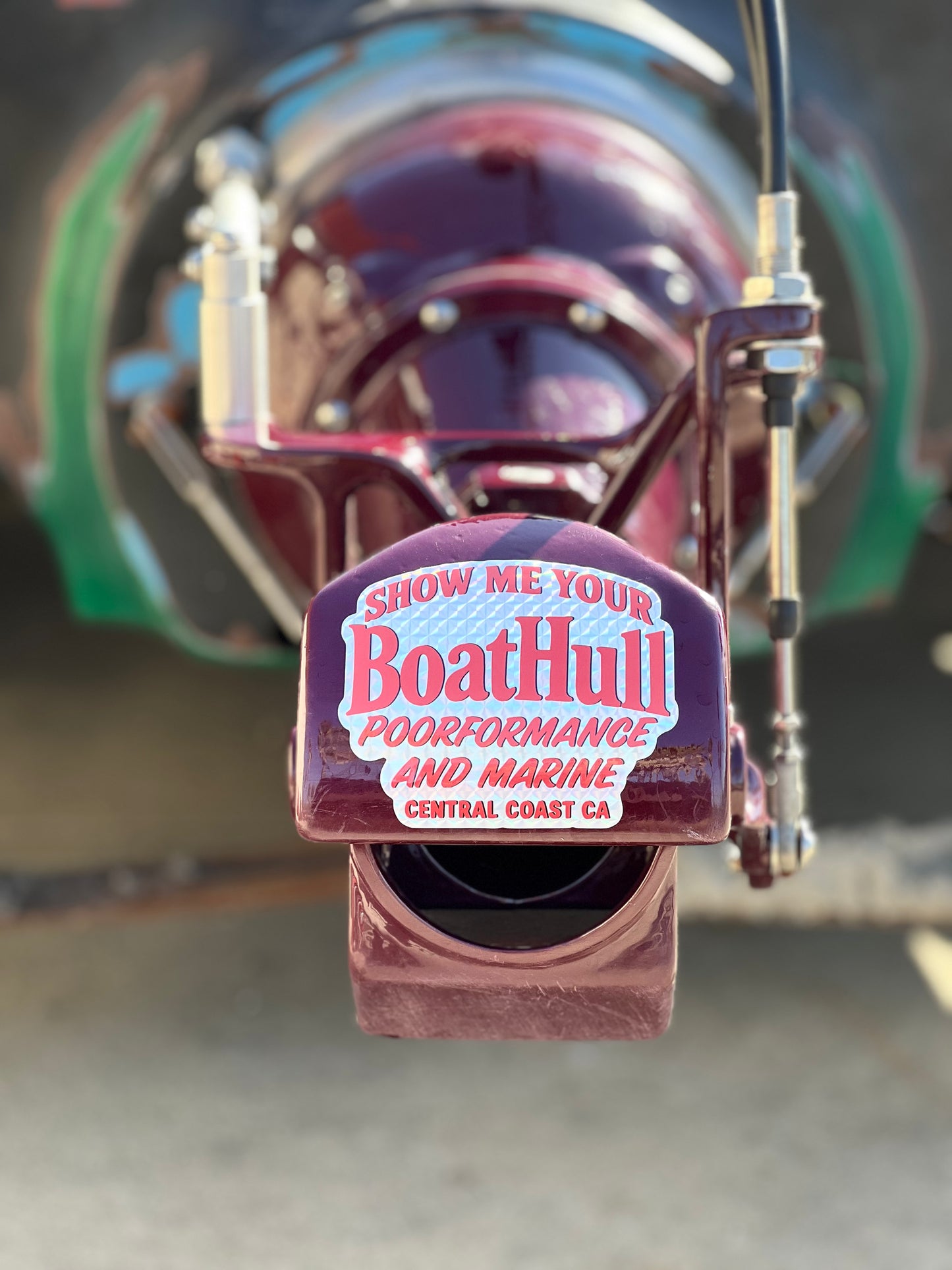 Limited Run Poorformance Prismatic Die-Cut Sticker (50 Made)