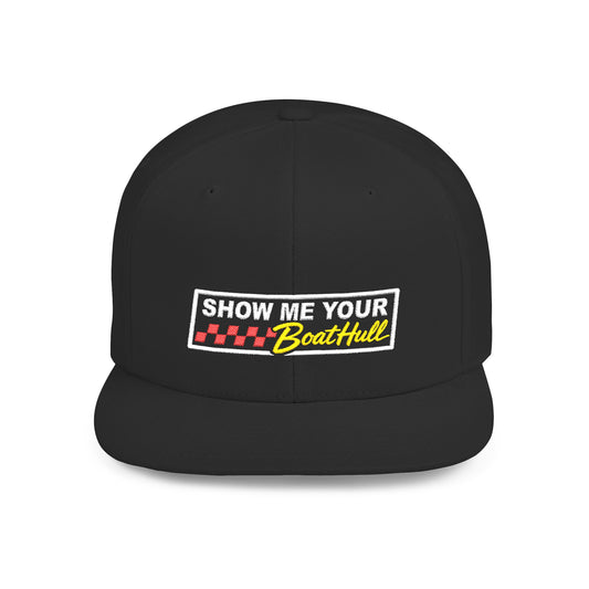 Show Me You BoatHull Checkers hat