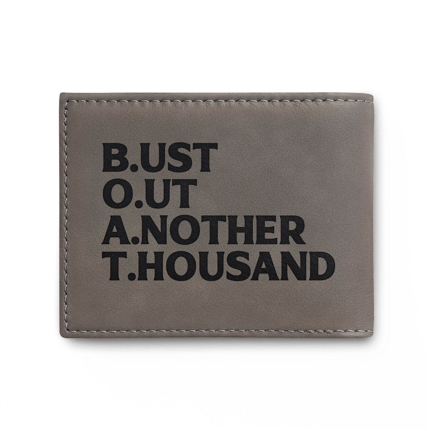 SMYBH Racing Bi-Fold Wallet — 'Bust out another thousand'