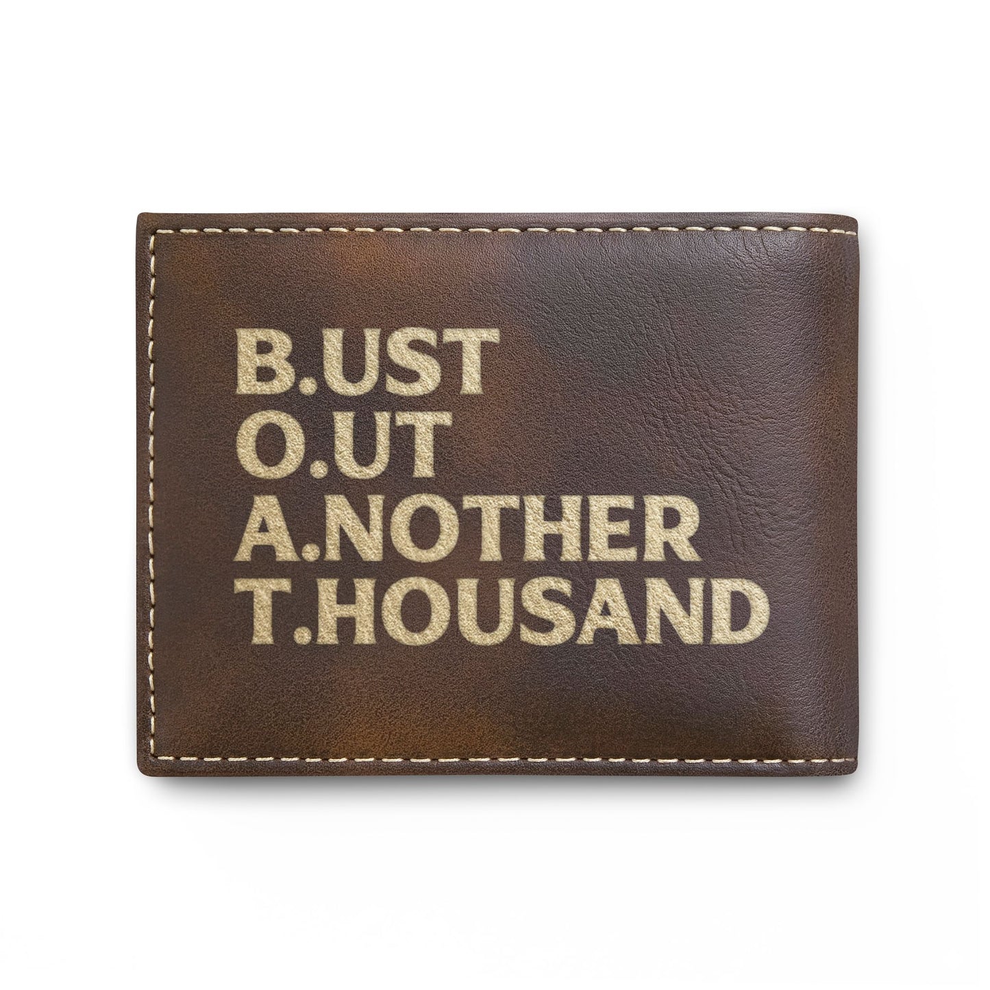 SMYBH Racing Bi-Fold Wallet — 'Bust out another thousand'