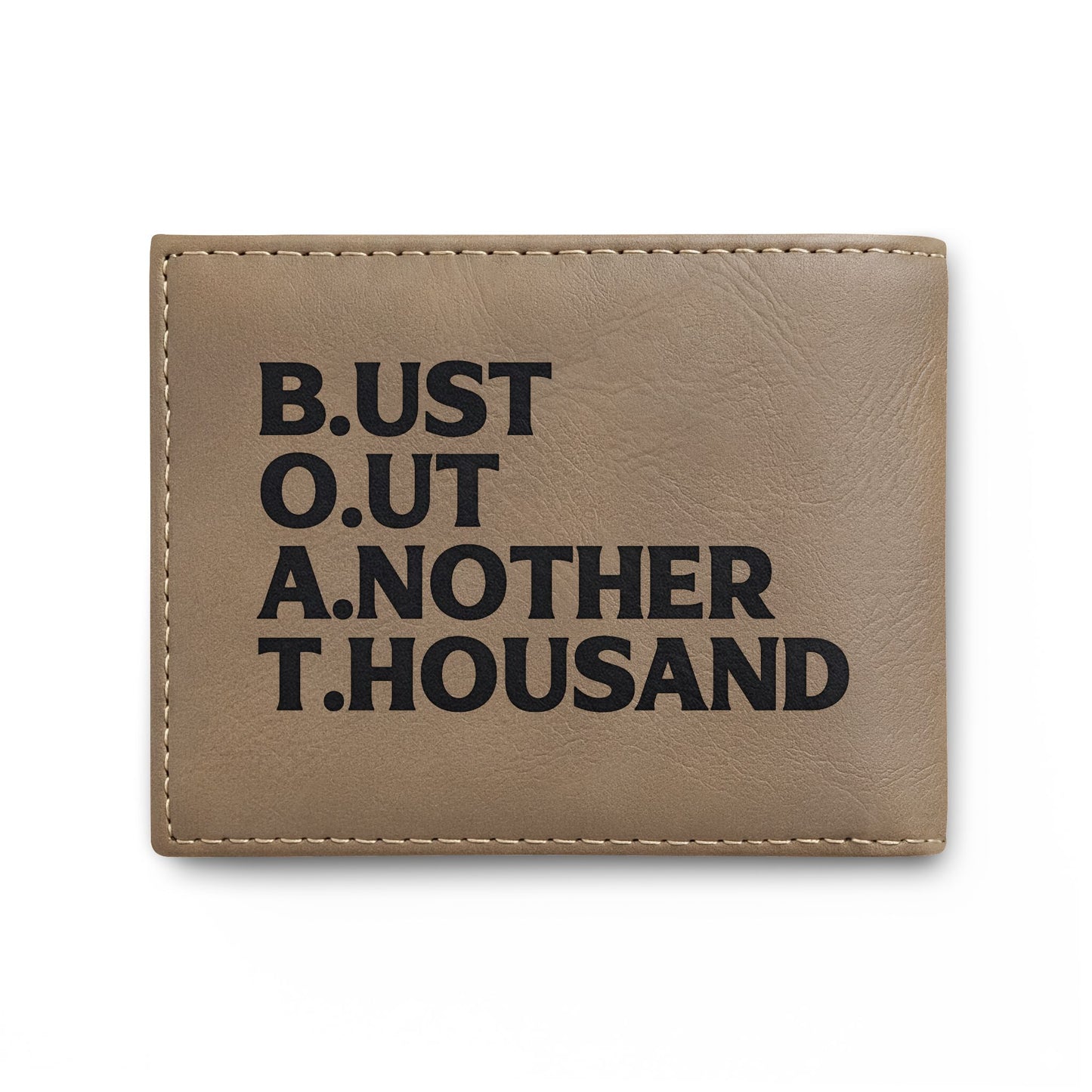 SMYBH Racing Bi-Fold Wallet — 'Bust out another thousand'