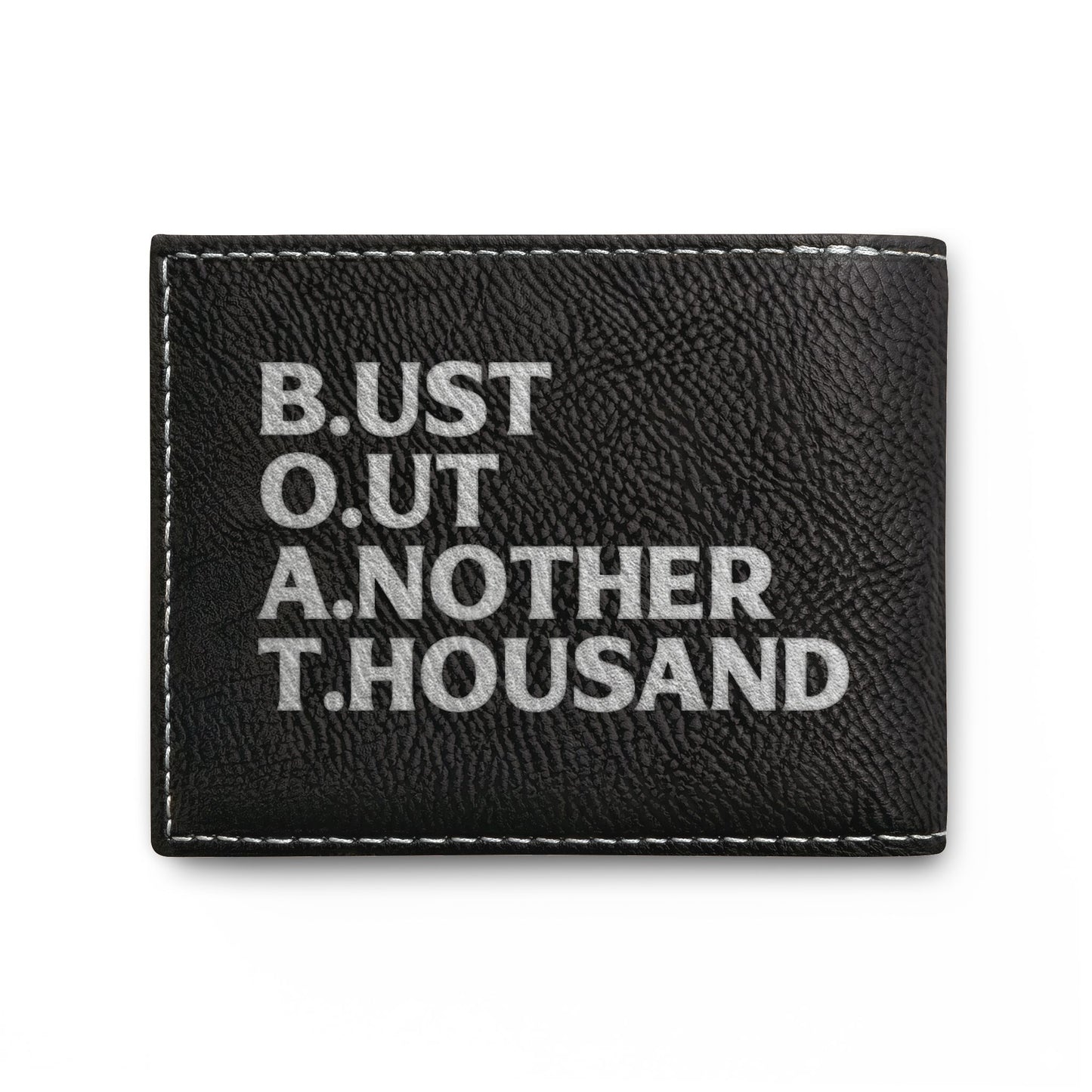 SMYBH Racing Bi-Fold Wallet — 'Bust out another thousand'